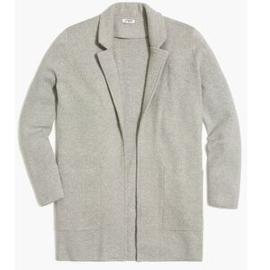 J. Crew Open-Front Sweater Blazer